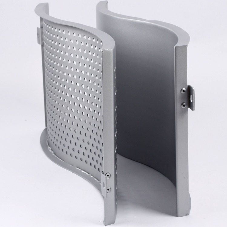 curved aluminum sheet panel