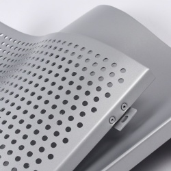 curved aluminum sheet panel